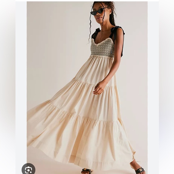 Free People Dresses & Skirts - Free People Bluebell Solid Maxi Dress